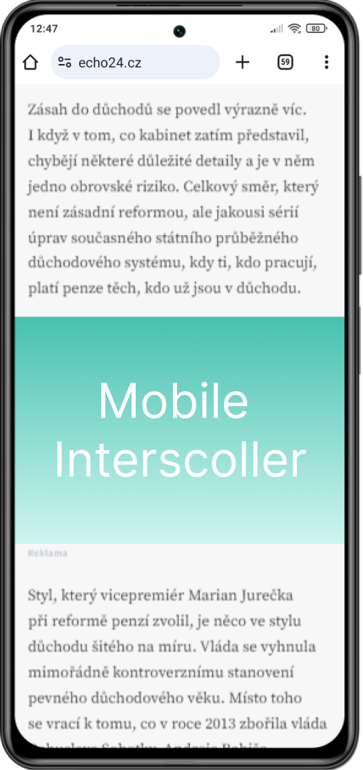 Mobile Interscroller